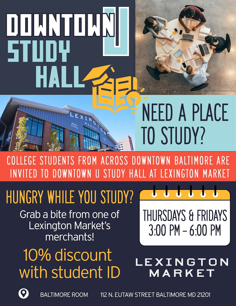 Downtown Study Hall - Lexington Market